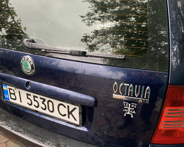 Синий Шкода Октавия, объемом двигателя 1.98 л и пробегом 263 тыс. км за 3500 $, фото 11 на Automoto.ua