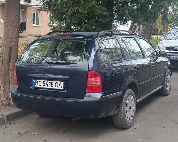 Синий Шкода Октавия, объемом двигателя 1.98 л и пробегом 248 тыс. км за 2650 $, фото 4 на Automoto.ua