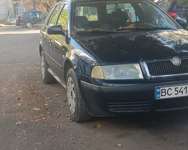 Синий Шкода Октавия, объемом двигателя 1.98 л и пробегом 248 тыс. км за 2650 $, фото 1 на Automoto.ua