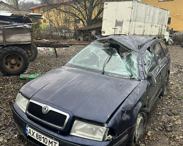 Синий Шкода Октавия, объемом двигателя 1.78 л и пробегом 378 тыс. км за 1800 $, фото 2 на Automoto.ua