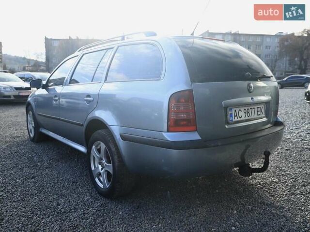 Синий Шкода Октавия, объемом двигателя 1.9 л и пробегом 342 тыс. км за 4200 $, фото 5 на Automoto.ua