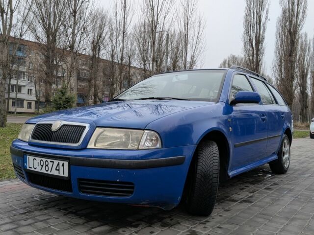 Синій Шкода Октавія, об'ємом двигуна 1.9 л та пробігом 100 тис. км за 2300 $, фото 1 на Automoto.ua