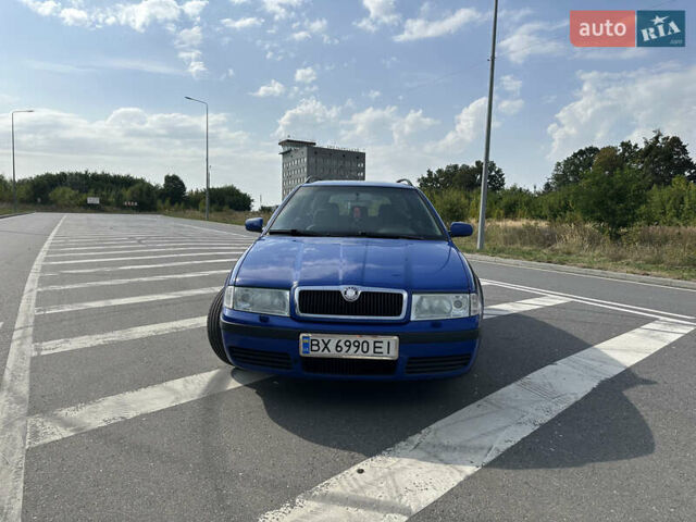 Синий Шкода Октавия, объемом двигателя 1.6 л и пробегом 236 тыс. км за 4700 $, фото 5 на Automoto.ua