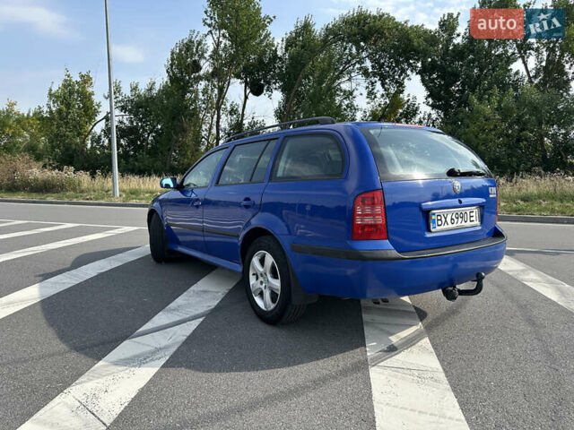 Синий Шкода Октавия, объемом двигателя 1.6 л и пробегом 236 тыс. км за 4700 $, фото 3 на Automoto.ua