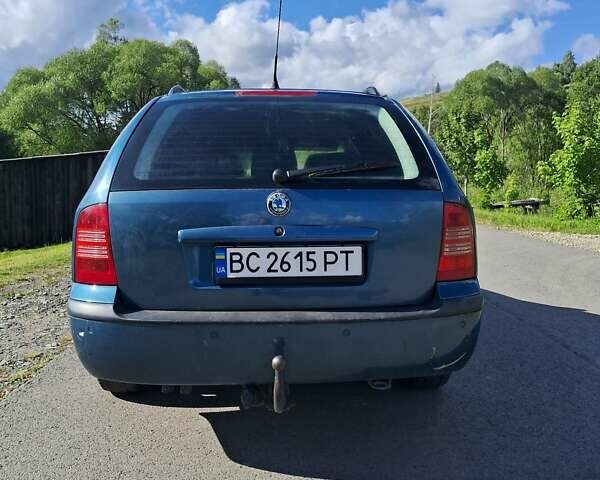 Синий Шкода Октавия, объемом двигателя 1.98 л и пробегом 273 тыс. км за 4500 $, фото 4 на Automoto.ua