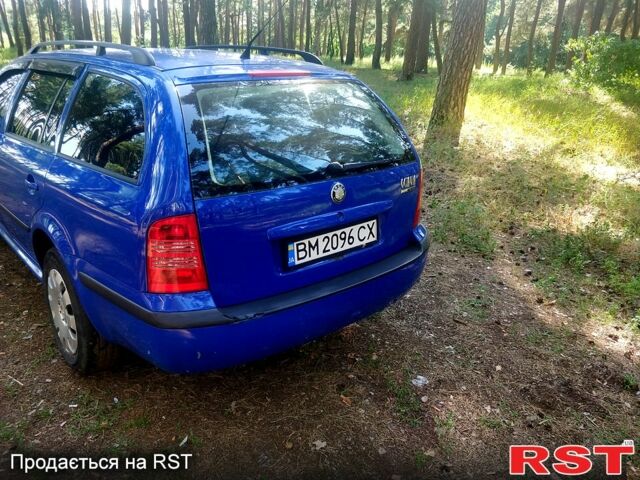 Синий Шкода Октавия, объемом двигателя 1.6 л и пробегом 200 тыс. км за 4800 $, фото 3 на Automoto.ua