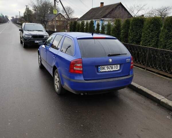 Синий Шкода Октавия, объемом двигателя 1.9 л и пробегом 370 тыс. км за 4450 $, фото 3 на Automoto.ua
