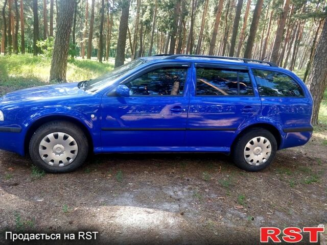 Синий Шкода Октавия, объемом двигателя 1.6 л и пробегом 200 тыс. км за 4800 $, фото 6 на Automoto.ua