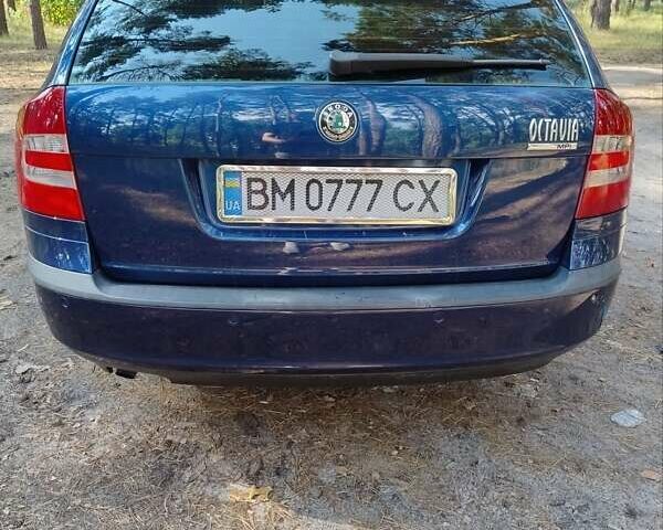 Синий Шкода Октавия, объемом двигателя 1.6 л и пробегом 208 тыс. км за 6450 $, фото 4 на Automoto.ua