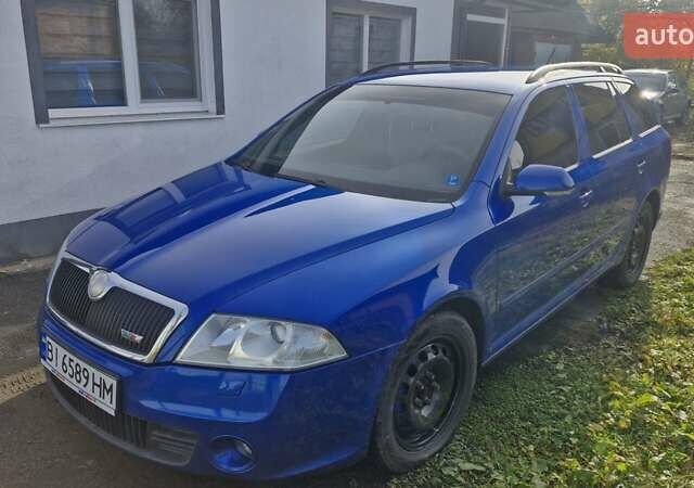 Шкода Октавия 2006 в Миргороде на Automoto.ua Синий Шкода Октавия, объемом двигателя 1.98 л и пробегом 202 тыс. км за 7000 $, фото 4 на Automoto.ua