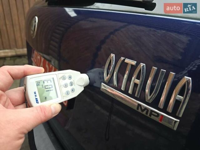 Синій Шкода Октавія, об'ємом двигуна 1.6 л та пробігом 194 тис. км за 6500 $, фото 53 на Automoto.ua