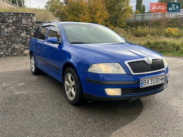 Шкода Октавия 2006 в Белой Церкве на Automoto.ua Синий Шкода Октавия, объемом двигателя 1.97 л и пробегом 365 тыс. км за 4999 $, фото 6 на Automoto.ua