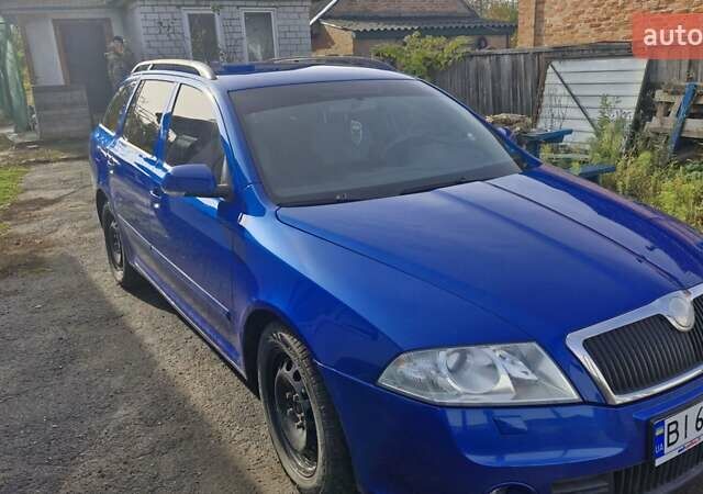 Шкода Октавия 2006 в Миргороде на Automoto.ua Синий Шкода Октавия, объемом двигателя 1.98 л и пробегом 202 тыс. км за 7000 $, фото 7 на Automoto.ua