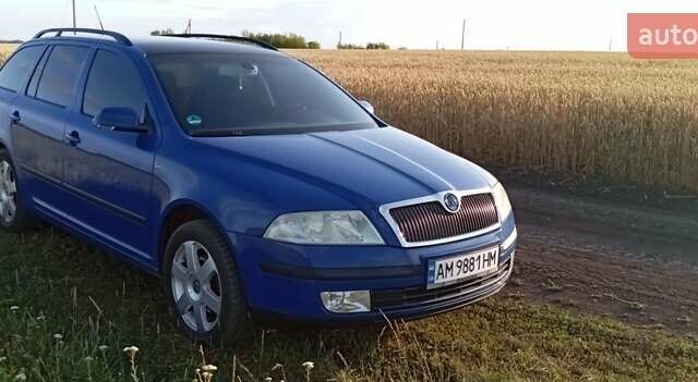 Синий Шкода Октавия, объемом двигателя 1.6 л и пробегом 226 тыс. км за 7000 $, фото 27 на Automoto.ua