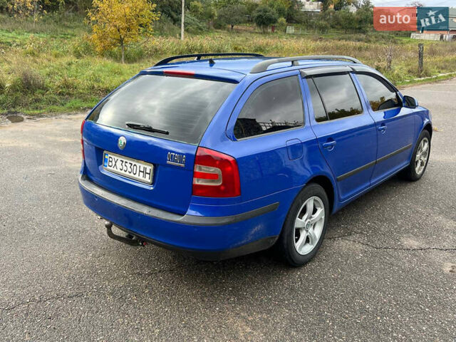 Шкода Октавия 2006 в Белой Церкве на Automoto.ua Синий Шкода Октавия, объемом двигателя 1.97 л и пробегом 365 тыс. км за 4999 $, фото 3 на Automoto.ua