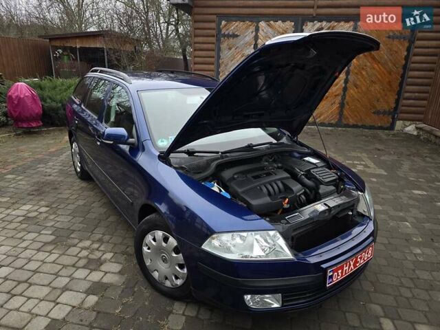 Синій Шкода Октавія, об'ємом двигуна 1.6 л та пробігом 194 тис. км за 6500 $, фото 144 на Automoto.ua