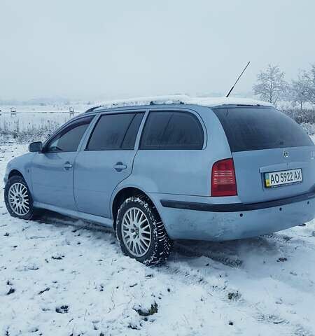 Синий Шкода Октавия, объемом двигателя 1.8 л и пробегом 150 тыс. км за 3700 $, фото 1 на Automoto.ua