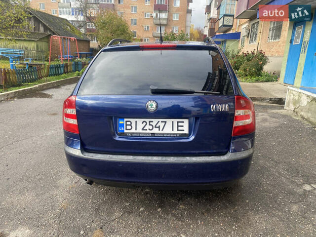Шкода Октавия 2007 в Хороле на Automoto.ua Синий Шкода Октавия, объемом двигателя 1.6 л и пробегом 220 тыс. км за 7000 $, фото 2 на Automoto.ua