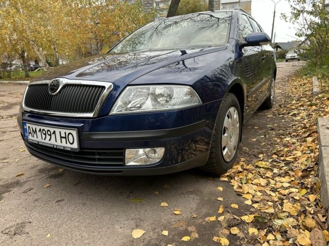 Синій Шкода Октавія, об'ємом двигуна 1.6 л та пробігом 204 тис. км за 6300 $, фото 1 на Automoto.ua