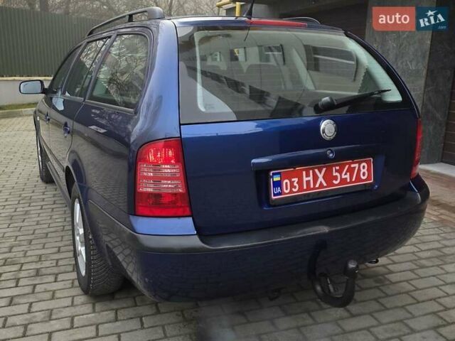 Синий Шкода Октавия, объемом двигателя 1.6 л и пробегом 205 тыс. км за 4999 $, фото 6 на Automoto.ua