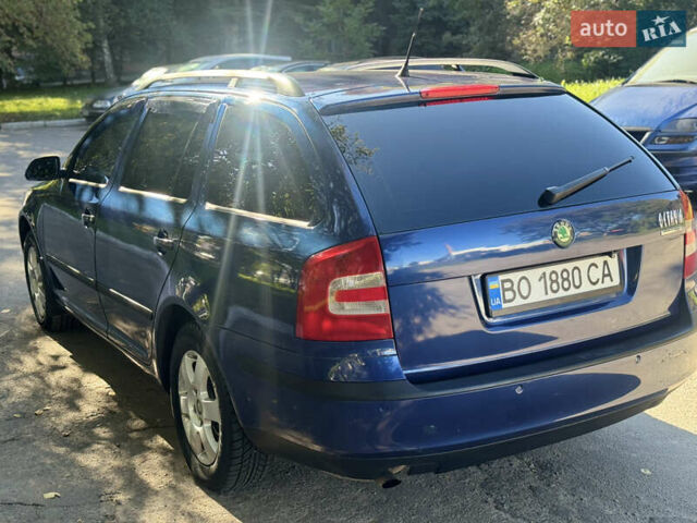 Шкода Октавія 2007 у Рівному на Automoto.ua Синій Шкода Октавія, об'ємом двигуна 1.6 л та пробігом 295 тис. км за 4750 $, фото 3 на Automoto.ua