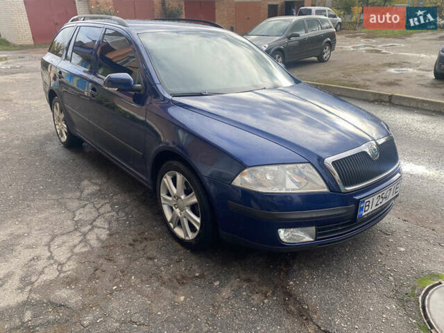 Шкода Октавия 2007 в Хороле на Automoto.ua Синий Шкода Октавия, объемом двигателя 1.6 л и пробегом 220 тыс. км за 7000 $, фото 1 на Automoto.ua