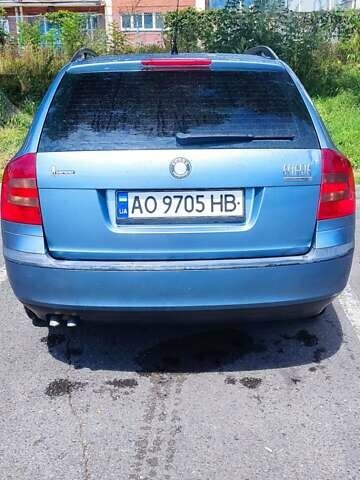 Синий Шкода Октавия, объемом двигателя 1.9 л и пробегом 276 тыс. км за 6500 $, фото 1 на Automoto.ua