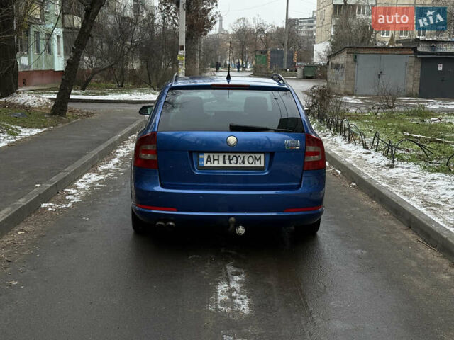 Синий Шкода Октавия, объемом двигателя 2 л и пробегом 314 тыс. км за 6850 $, фото 2 на Automoto.ua
