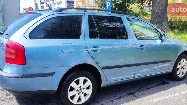 Синий Шкода Октавия, объемом двигателя 1.9 л и пробегом 276 тыс. км за 6500 $, фото 2 на Automoto.ua