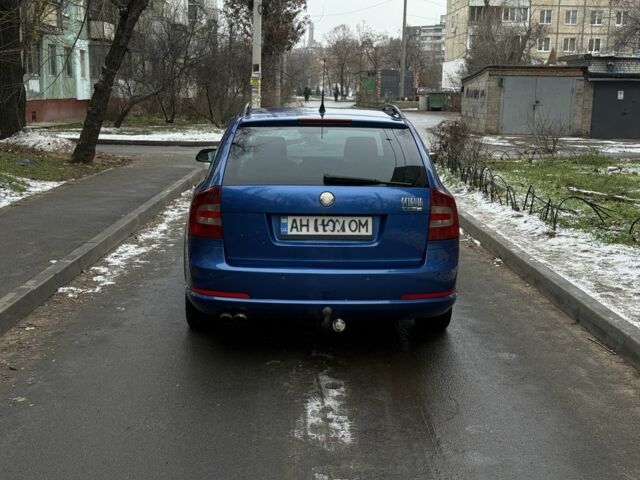 Синий Шкода Октавия, объемом двигателя 2 л и пробегом 314 тыс. км за 6850 $, фото 4 на Automoto.ua