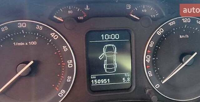 Синий Шкода Октавия, объемом двигателя 2 л и пробегом 151 тыс. км за 8500 $, фото 7 на Automoto.ua