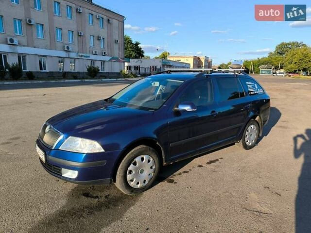 Синий Шкода Октавия, объемом двигателя 1.6 л и пробегом 240 тыс. км за 6200 $, фото 1 на Automoto.ua