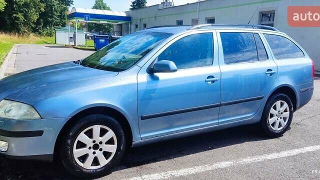 Синий Шкода Октавия, объемом двигателя 1.9 л и пробегом 276 тыс. км за 6500 $, фото 3 на Automoto.ua
