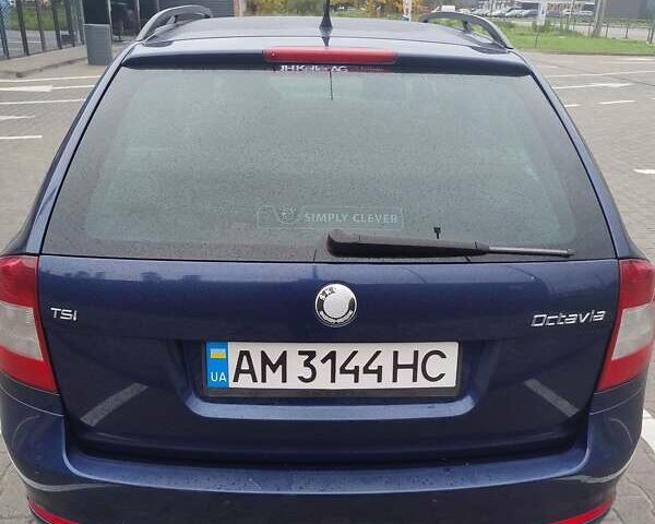 Синий Шкода Октавия, объемом двигателя 1.4 л и пробегом 249 тыс. км за 7200 $, фото 9 на Automoto.ua