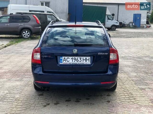 Синий Шкода Октавия, объемом двигателя 1.4 л и пробегом 266 тыс. км за 5800 $, фото 4 на Automoto.ua
