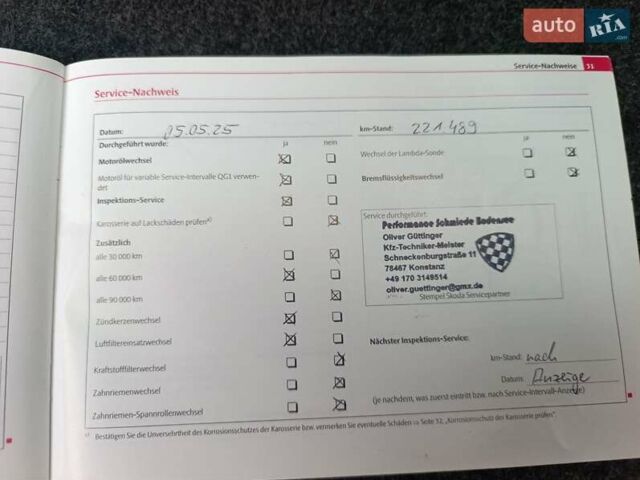 Синій Шкода Октавія, об'ємом двигуна 1.8 л та пробігом 228 тис. км за 7400 $, фото 30 на Automoto.ua