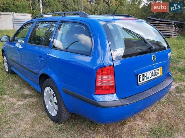Синій Шкода Октавія, об'ємом двигуна 1.6 л та пробігом 192 тис. км за 5500 $, фото 3 на Automoto.ua