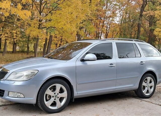 Синий Шкода Октавия, объемом двигателя 1.4 л и пробегом 160 тыс. км за 6400 $, фото 4 на Automoto.ua