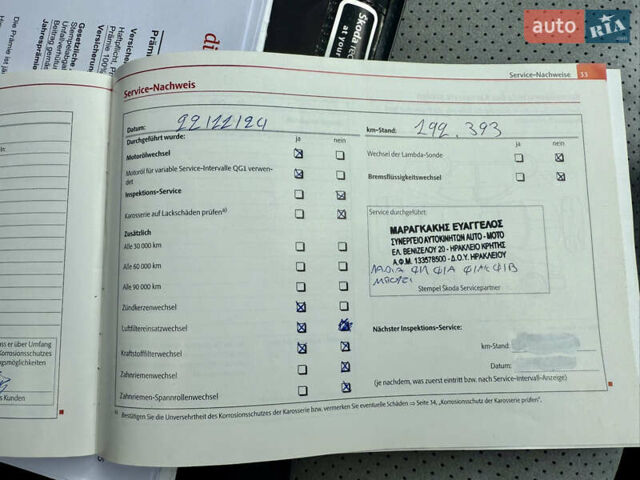 Синій Шкода Октавія, об'ємом двигуна 2 л та пробігом 205 тис. км за 11000 $, фото 75 на Automoto.ua
