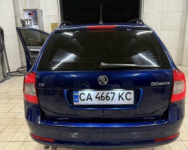 Синий Шкода Октавия, объемом двигателя 1.9 л и пробегом 311 тыс. км за 7600 $, фото 1 на Automoto.ua