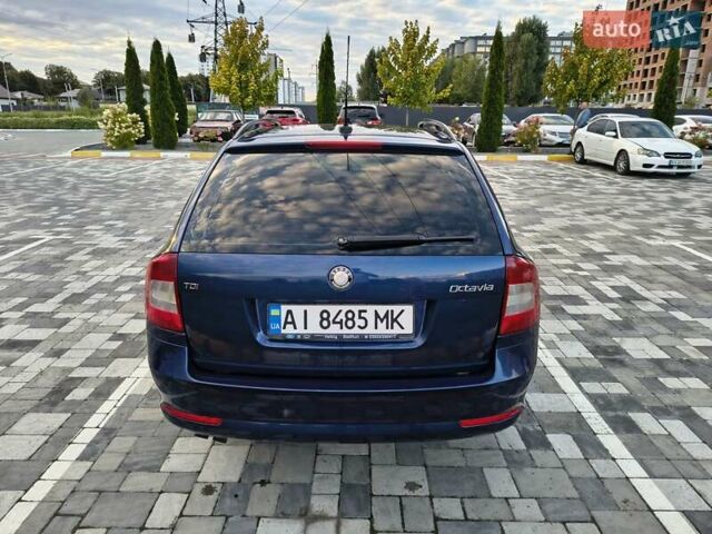 Шкода Октавия 2010 в Ирпене на Automoto.ua Синий Шкода Октавия, объемом двигателя 2 л и пробегом 294 тыс. км за 8800 $, фото 5 на Automoto.ua