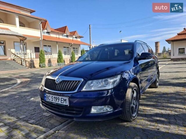Синий Шкода Октавия, объемом двигателя 1.8 л и пробегом 230 тыс. км за 6000 $, фото 2 на Automoto.ua