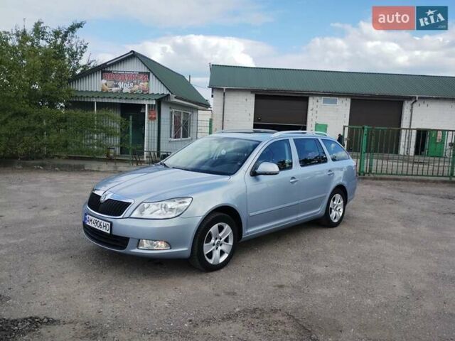 Синий Шкода Октавия, объемом двигателя 2 л и пробегом 238 тыс. км за 9700 $, фото 2 на Automoto.ua