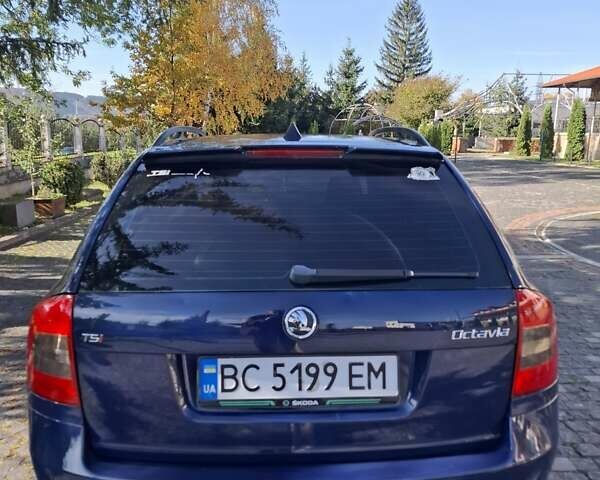 Синий Шкода Октавия, объемом двигателя 1.8 л и пробегом 230 тыс. км за 6000 $, фото 5 на Automoto.ua