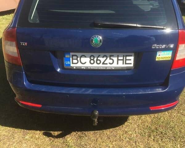 Синий Шкода Октавия, объемом двигателя 2 л и пробегом 243 тыс. км за 8300 $, фото 10 на Automoto.ua