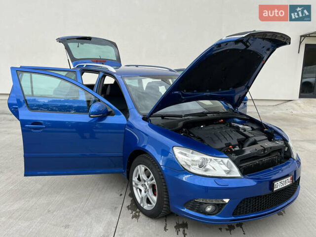 Синий Шкода Октавия, объемом двигателя 2 л и пробегом 204 тыс. км за 12650 $, фото 160 на Automoto.ua