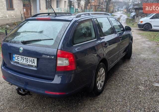Синий Шкода Октавия, объемом двигателя 1.9 л и пробегом 215 тыс. км за 7500 $, фото 2 на Automoto.ua