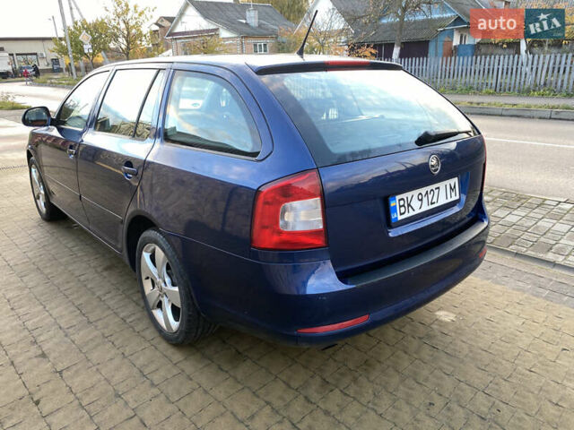 Шкода Октавия 2013 в Костополе на Automoto.ua Синий Шкода Октавия, объемом двигателя 1.6 л и пробегом 187 тыс. км за 9900 $, фото 1 на Automoto.ua