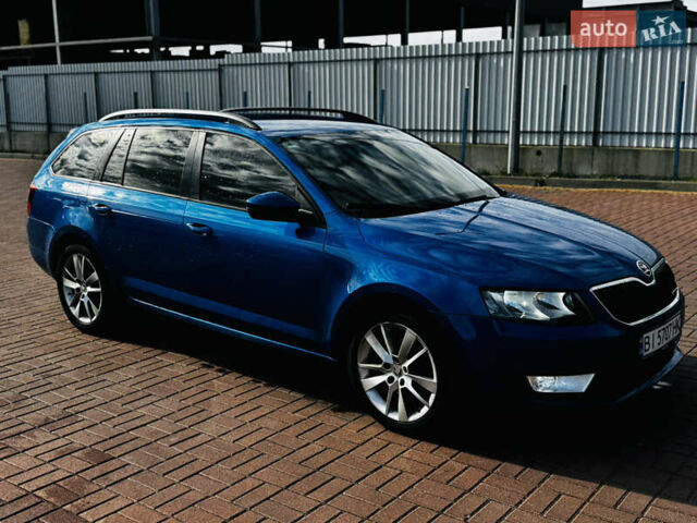 Шкода Октавия 2014 в Полтаве на Automoto.ua Синий Шкода Октавия, объемом двигателя 1.6 л и пробегом 252 тыс. км за 11000 $, фото 5 на Automoto.ua