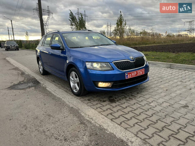 Шкода Октавия 2014 в Ровно на Automoto.ua Синий Шкода Октавия, объемом двигателя 2 л и пробегом 149 тыс. км за 13300 $, фото 12 на Automoto.ua